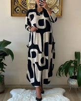 Mara | Elegant and Comfy Art-Inspired Dress-1